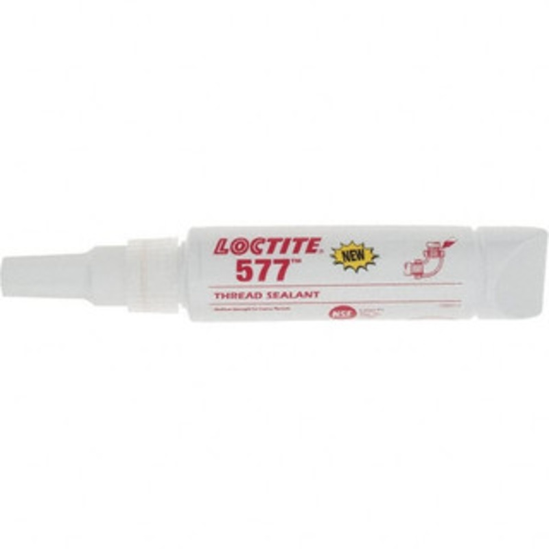 Loctite 50 mL Tube, Yellow, Medium Strength Liquid Threadlocker Series 577 2068749 - 99836884