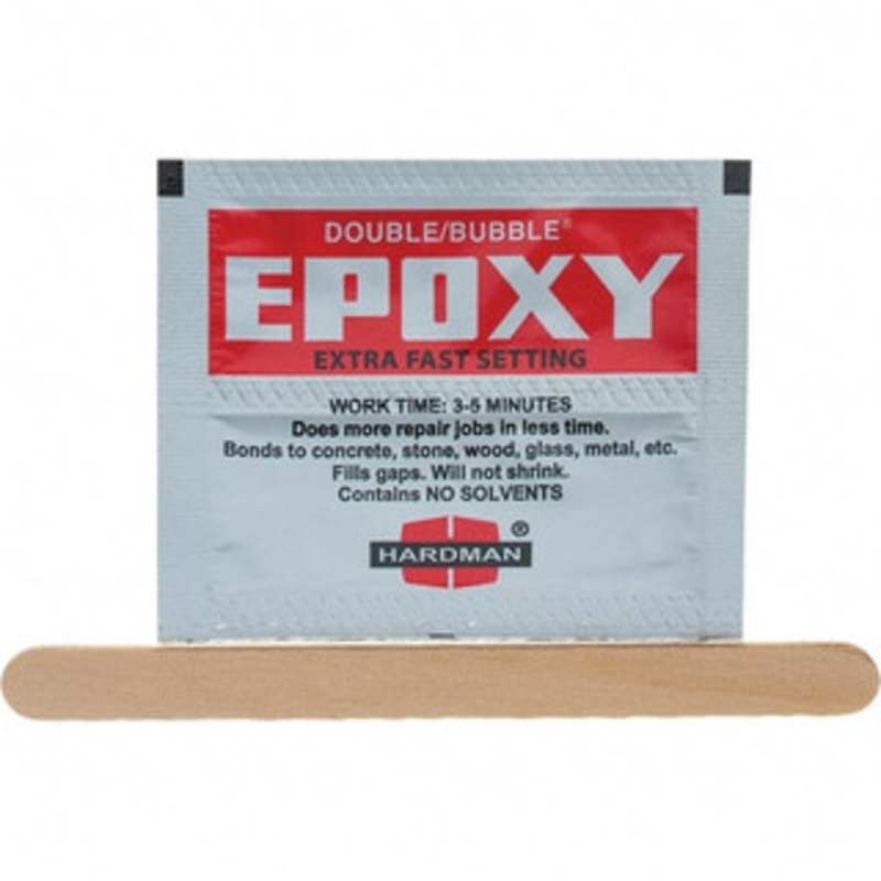 Made in USA 3.5 g Pouch Two Part Epoxy 3 min Working Time BD4001 - 61858650