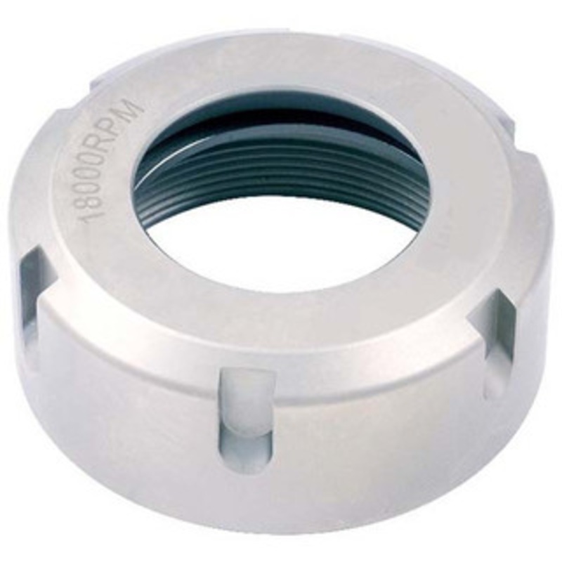 Precise UM-Type ER-25 Collet Chuck Nut, Thread M32 X 1.5 - 3900-0690