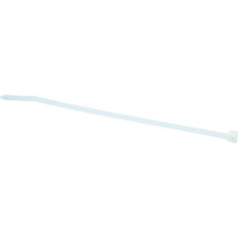 Thomas & Betts 5.6 Long Natural (Color) Nylon Standard Cable Tie 30 Lb Tensile Strength, 1.21mm Thick, 1-1/4 Max Bundle Diam L-5-30-9-C - 73125148