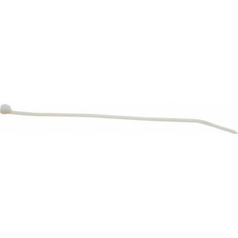 Thomas & Betts 7.31 Long Natural (Color) Nylon Standard Cable Tie 50 Lb Tensile Strength, 1.09mm Thick, 44.45mm Max Bundle Diam TY525M - 54065925