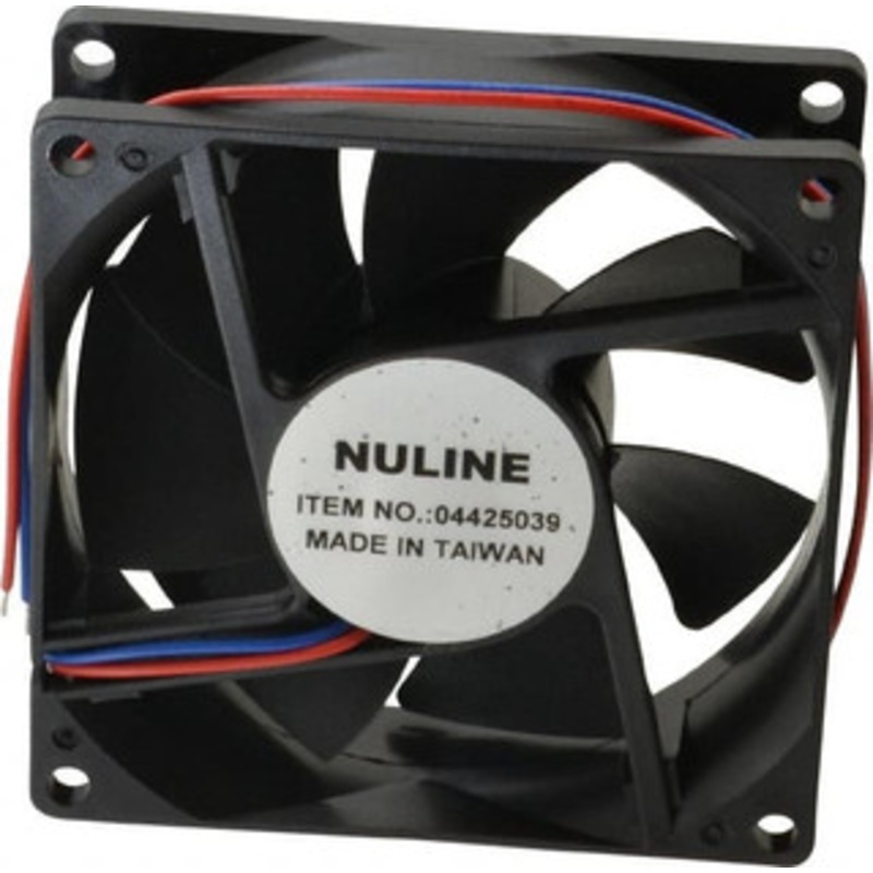 Value Collection 12 Volts, DC, 40 CFM, Square Tube Axial Fan 0.2 Amp Rating, 2,700 to 3,000 RPM, 3.15 High x 3.15 Wide x 1 Deep SO2147-6 - 04425039