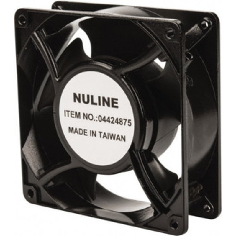 Value Collection 230 Volts, AC, 53 CFM, Square Tube Axial Fan 0.9 Amp Rating, 1,850 to 2,100 RPM, 4.7 High x 4.7 Wide x 1-1/2 Deep SO2145-6 - 04424875