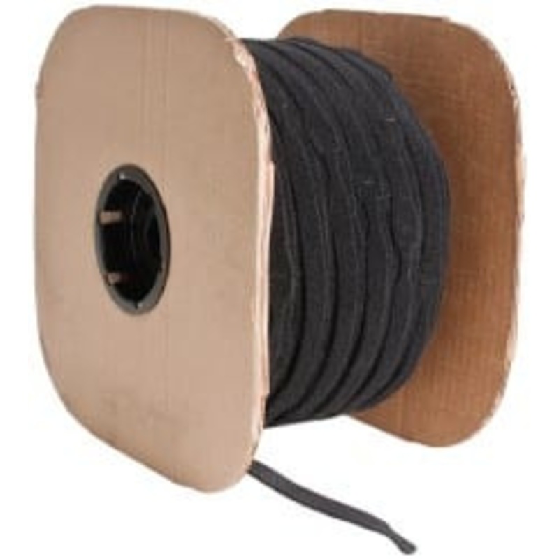 Velcro ONE-WRAP 900 Piece 3/4 x 8, Self Fastening Tie/Strap Hook & Loop Strap Perforated/Pieces Roll, Black 170091 - 67128249