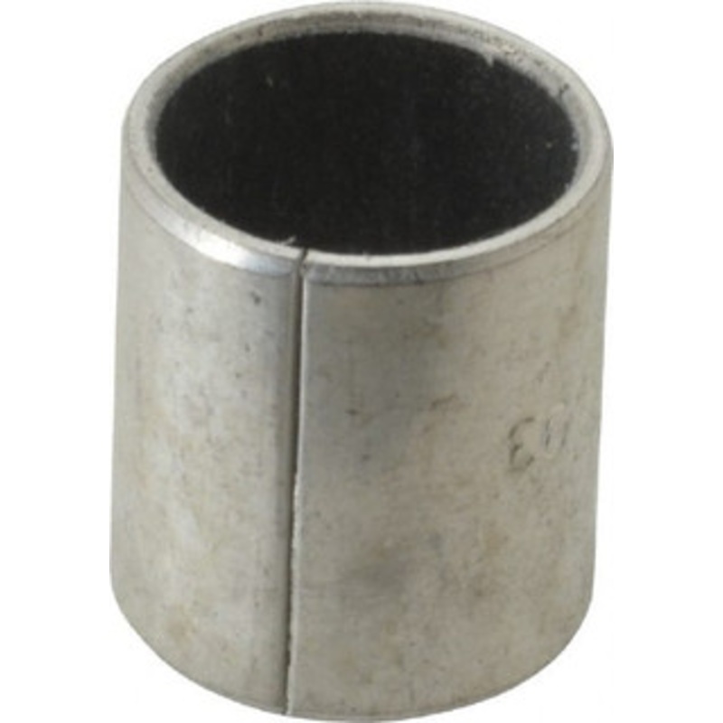 Bunting Bearings 9/16 Inside x 21/32 Outside Diam, Steel Sleeve Bearing 3/4 OAL 09BU12 - 00458638