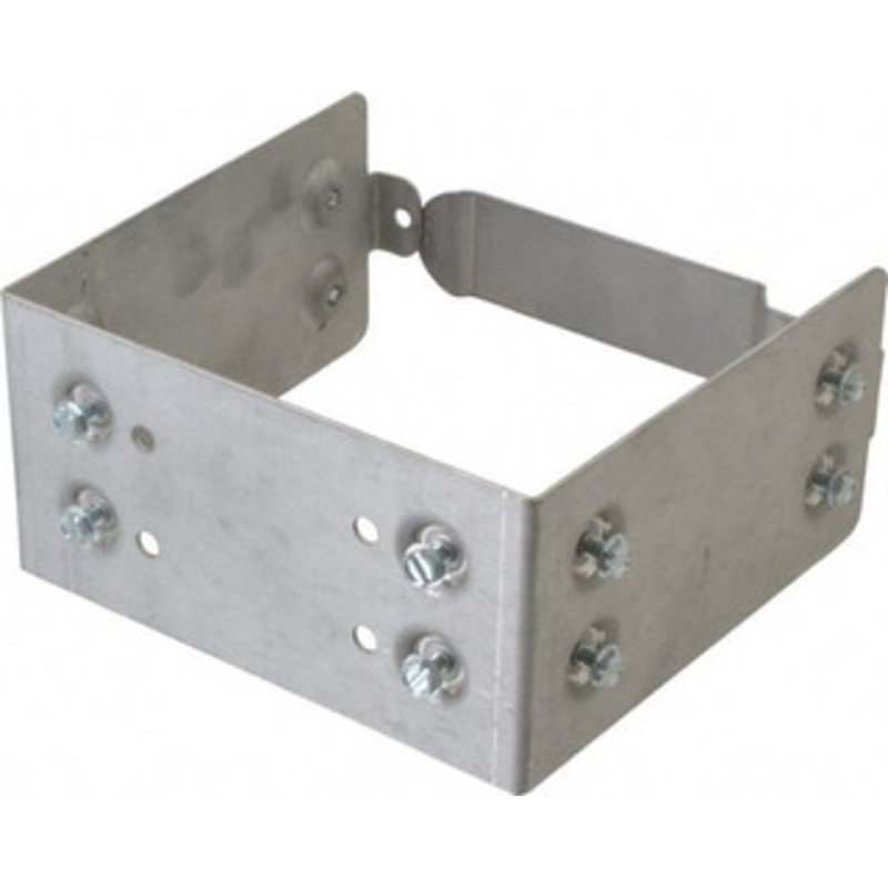 Cooper B-Line 6 Inch Wide x 6 Inch High, Rectangular Raceway Connector Coupling Gray, For Use with Lay In Wireways, Type 1 Screw Cover Wireway 11775125 - 82611542