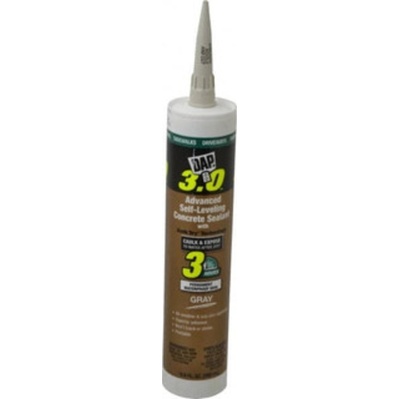 DAP 9 oz Cartridge Gray RTV Silicone Caulk -65 to 200F Operating Temp, 24 hr Full Cure Time 7079818370 - 02570711