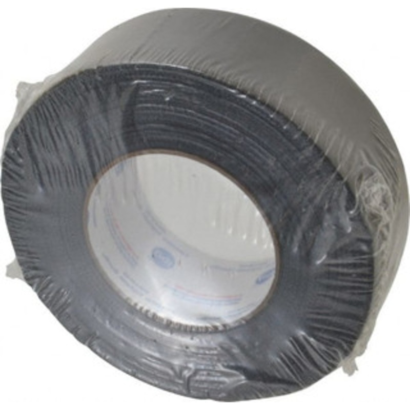 Intertape 55m x 2 x 11 mil Black Polyethylene Cloth Duct Tape Rubber Adhesive, 20 Lb Tensile Strength, 32 to 180F, Series AC36 82842 - 74405861
