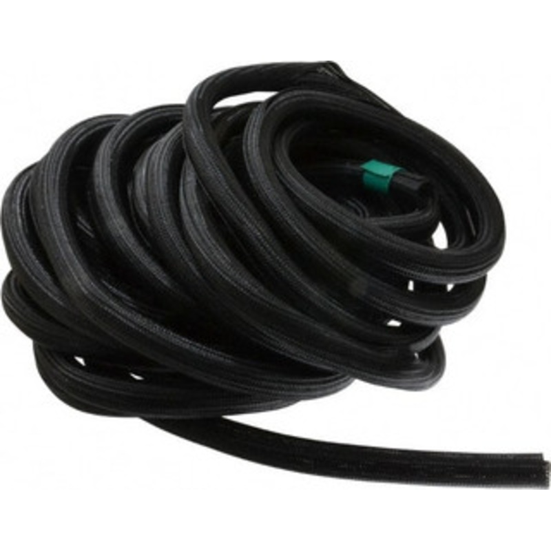Techflex Black Braided Cable Sleeve 50 ft. Coil Length, -103 to 257F F6N0.75-50 - 71404016
