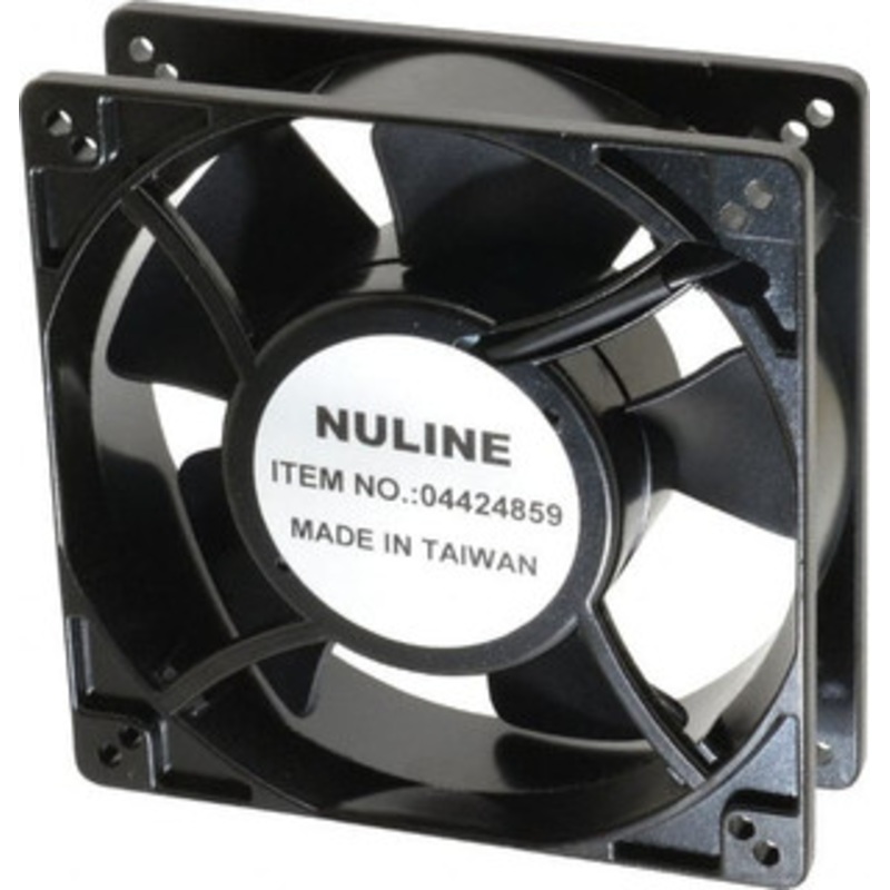 Value Collection 230 Volts, AC, 130 CFM, Square Tube Axial Fan 0.19 Amp Rating, 2,650 to 3,100 RPM, 5 High x 5 Wide x 1-1/2 Deep SO2145-30 - 04424859