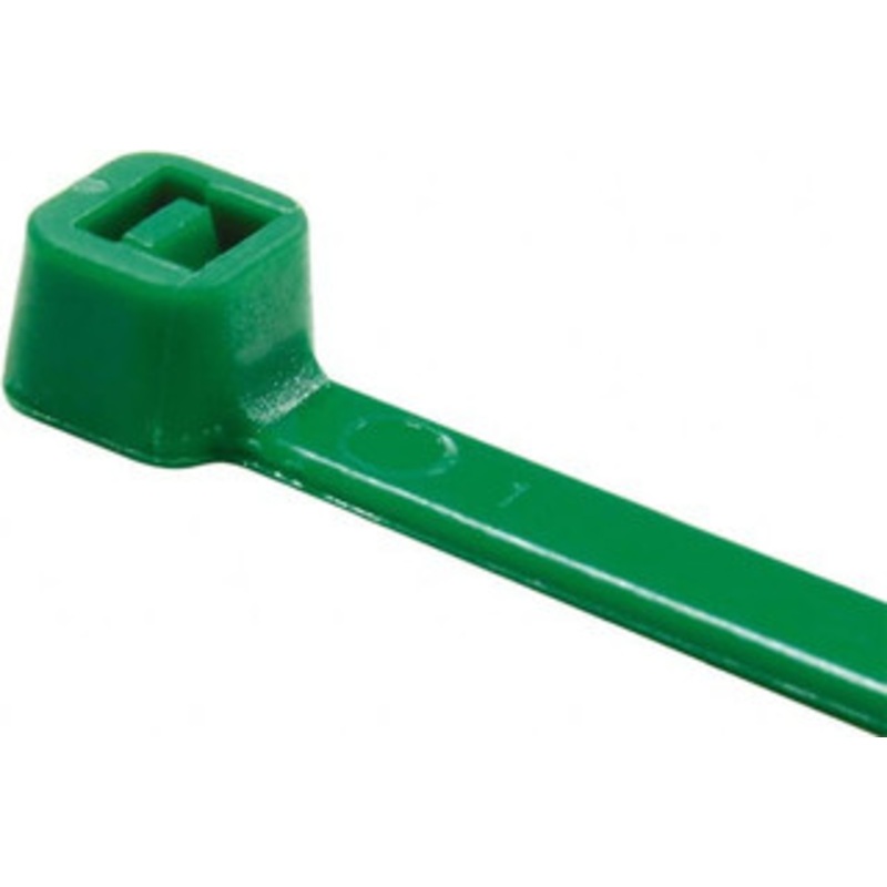 Value Collection 8 Long Green Nylon Standard Cable Tie 50 Lb Tensile Strength, 54mm Max Bundle Diam TSL-200-S-YG-M - 68951219