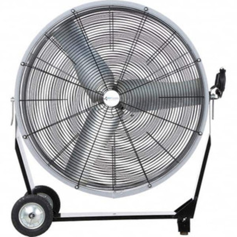 Airmaster Fan 30 Blade, Direct Drive, 1/2 hp, 5,670, 4,590 CFM, Man Cooler 115 Volts, 2 Speed, Single Phase 60470 - 87514527