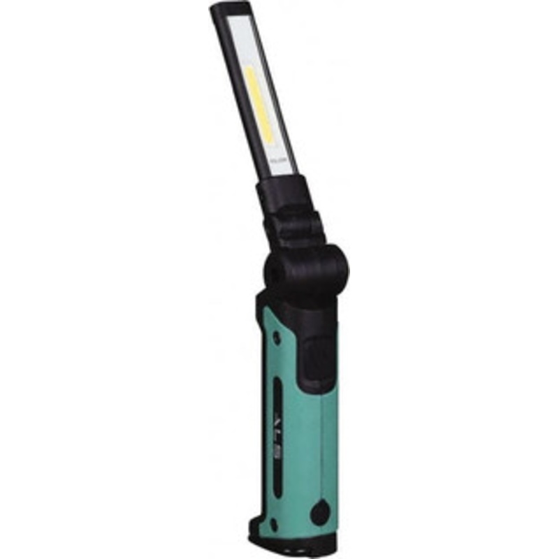 ALS Advanced Lighting Systems 3 Volt, Black & Turquoise Articulating Work Light 200 Lumens, Rechargeable Battery, LED Lamp ASL201R - 31217268