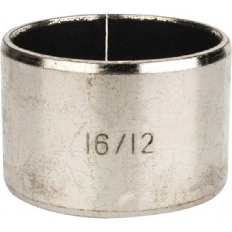 Bunting Bearings 1 Inside x 1-1/8 Outside Diam, Steel Sleeve Bearing 3/4 OAL 16BU12 - 00458786