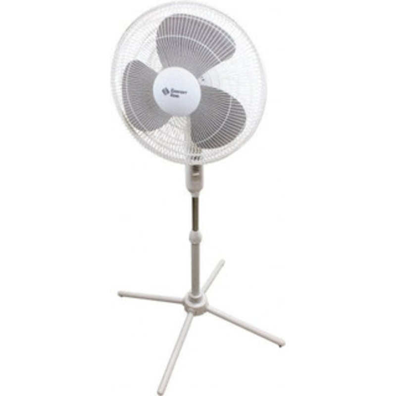 Comfort Zone 16 Blade, 445 Max CFM, Standing Fan 0.42 Amps, 120 Volts, 3 Speed CZST161BTE - 00533927