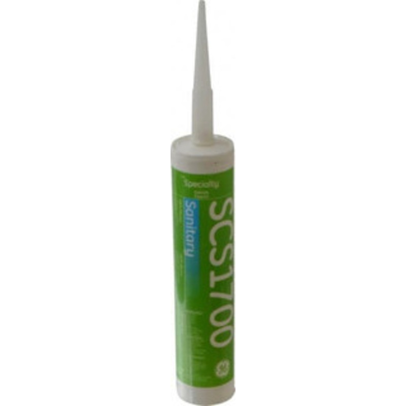 Momentive Performance Materials 10.1 oz Tube Clear RTV Silicone Joint Sealant 350F Max Operating Temp, Series SCS1 SCS1701 12R - 06904783