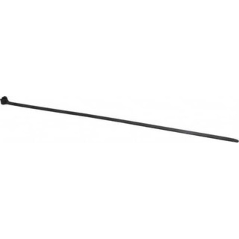Thomas & Betts 13.4 Long Black Nylon Standard Cable Tie 120 Lb Tensile Strength, 1.65mm Thick, 88.9mm Max Bundle Diam TY527MX - 54066097