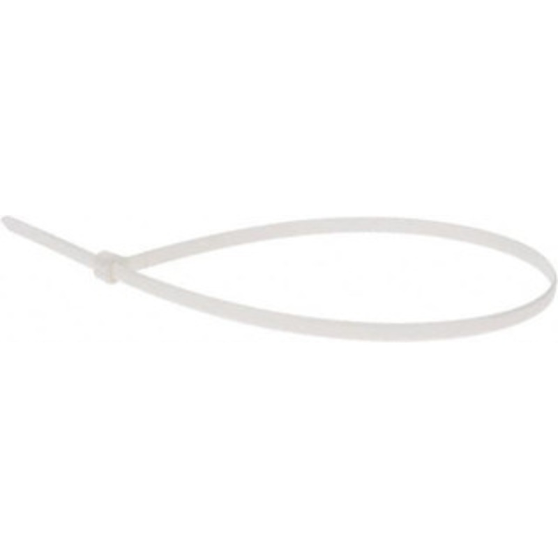 Thomas & Betts 14.2 Long White Nylon Standard Cable Tie 50 Lb Tensile Strength, 1.33mm Thick, 1 Max Bundle Diam TY28MFR - 48528483