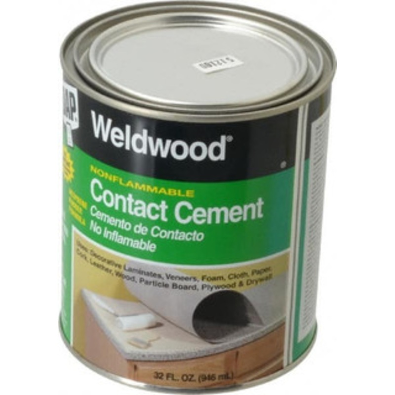 DAP 32 Fluid Ounce Container, Tan, Can Polychloroprene Construction Adhesive Service Temp from -40 to 180F, 30 to 40 min Fixture Time, Indoor 7079825332 - 02573632
