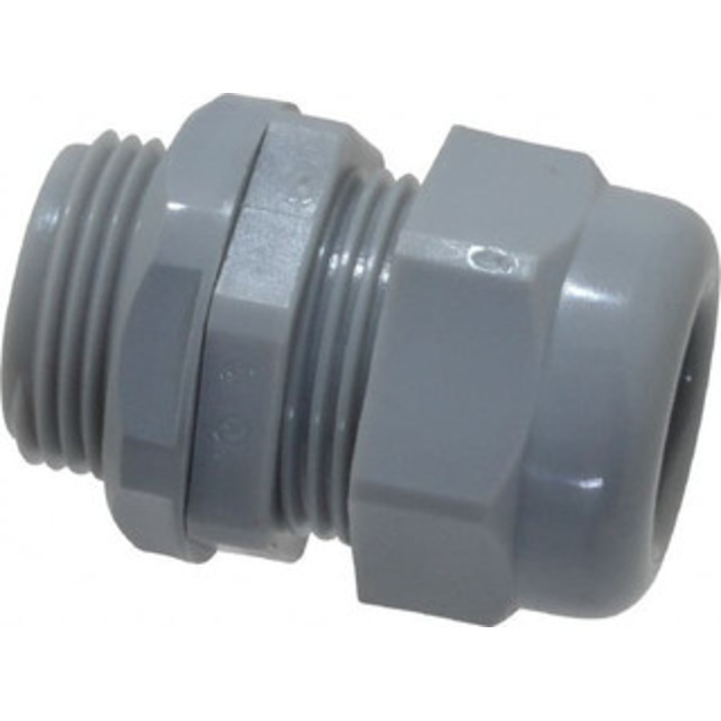 Thomas & Betts 0.35 to 0.63 Liquidtight Straight Strain Relief Cord Grip 3/4 NPT, Thermoplastic LH75G - 54088398