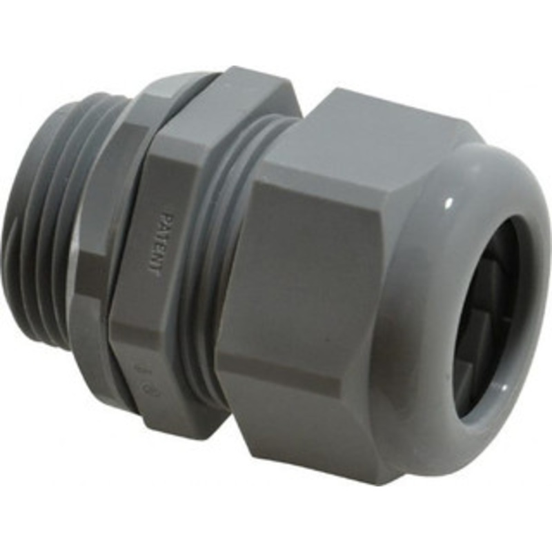 Thomas & Betts 0.51 to 0.79 Liquidtight Straight Strain Relief Cord Grip 1 NPT, Iron LH100G - 54088406