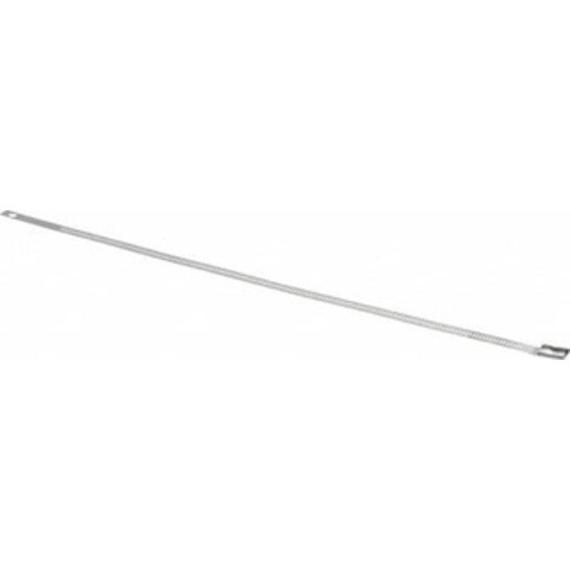 Thomas & Betts 12 Long Black Stainless Steel Standard Cable Tie 250 Lb Tensile Strength, 0.25mm Thick, 2 Max Bundle Diam TYS12-280 - 54060363