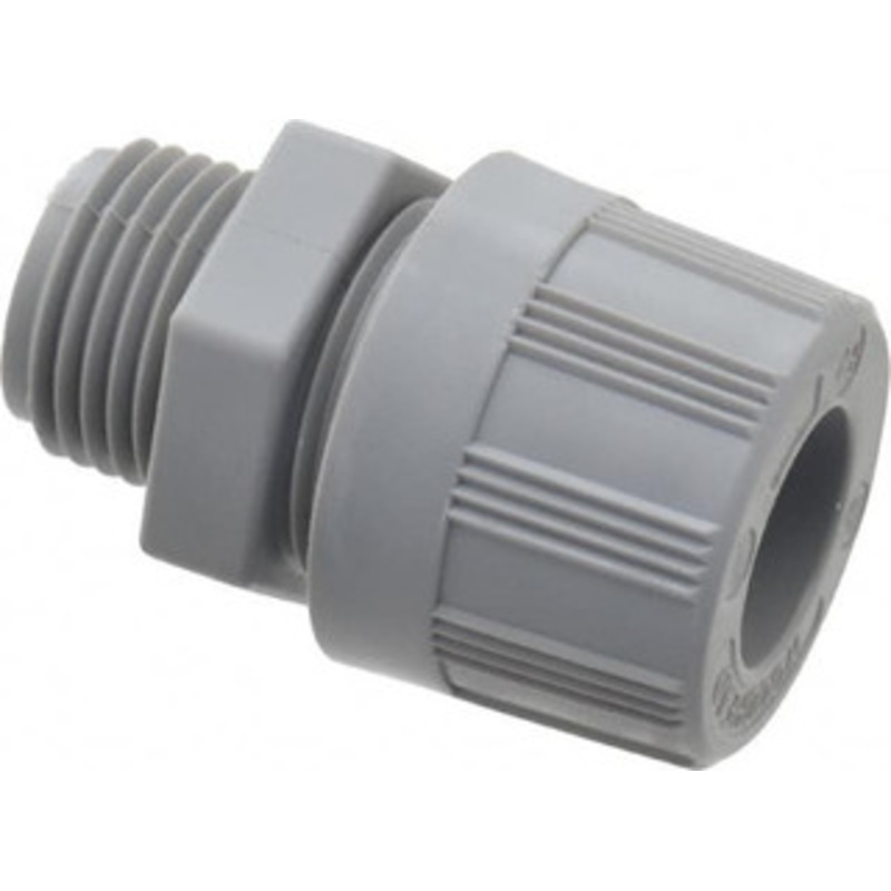 Woodhead - Molex 0.5 to 0.562 Liquidtight Straight Strain Relief Cord Grip 1/2 NPT, Nylon 5532 - 70497045