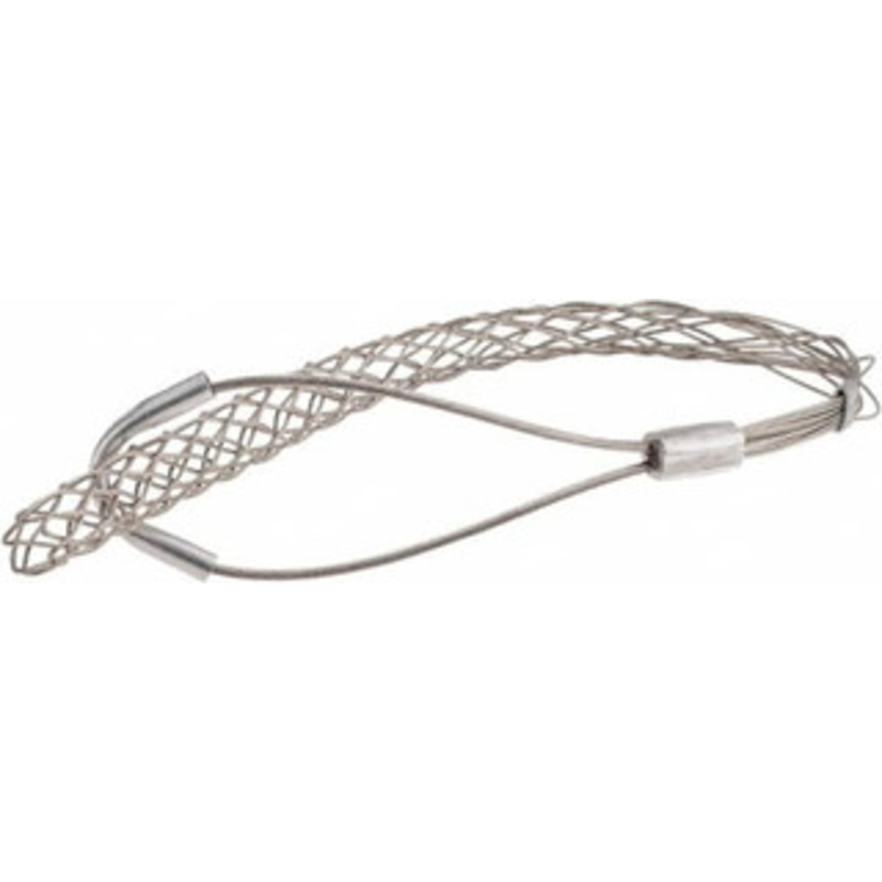 Woodhead - Molex 0.62 to 0.74 Inch Cable Diameter, Tinned Bronze, Offset Loop Support Grip 18 Inch Long, 960 Lb. Breaking Strength, 11 Inch Mesh Length 35061 - 70498407