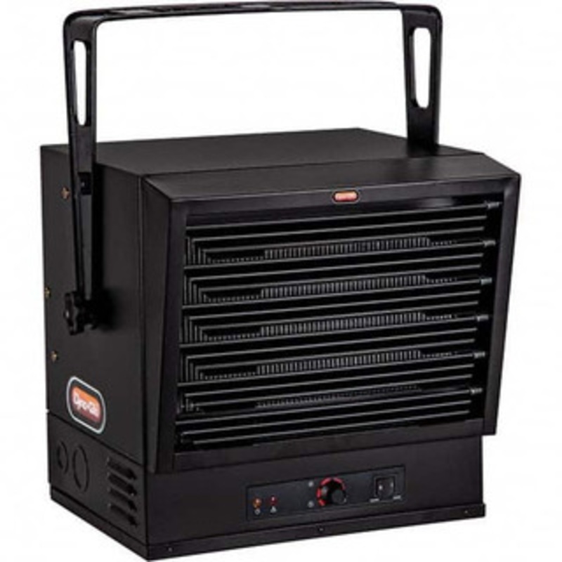Dyna-Glo Electric Suspended Heaters, Type: Wall/Ceiling, Maximum BTU Rating: 34121, Phase: 1-3, Voltage: 240, Wattage: 10000, CFM: 500 EG10000DGP - 99892465