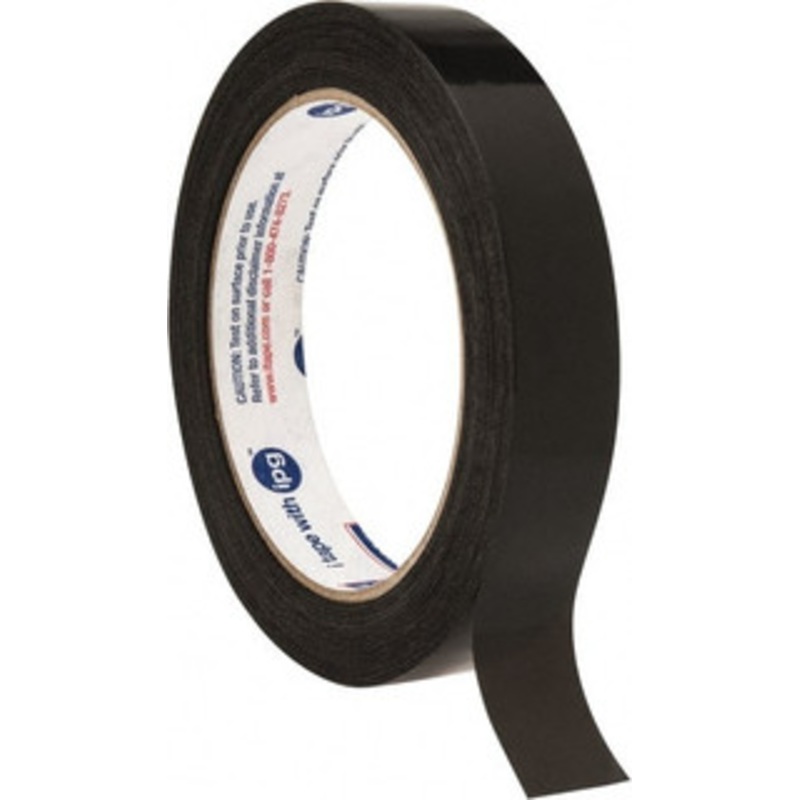 Intertape 3/4 x 60 Yd Black Rubber Adhesive Strapping Tape Polypropylene Film Backing, 2.7 mil Thick, 95 Lb Tensile Strength, Series 197 197...16 - 62472766