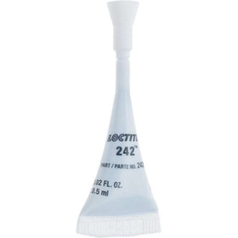 Loctite 0.5 mL, White, Medium Strength Threadlocker Series 242 230718 - 97358089