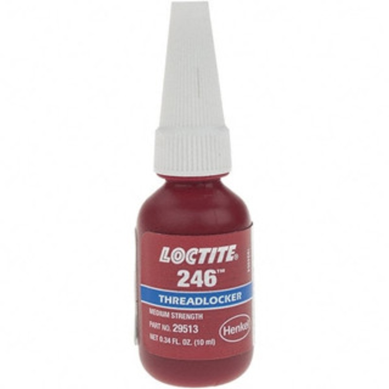 Loctite 10 mL Bottle, Blue, Medium Strength Liquid Threadlocker Series 246 196508 - 01484278