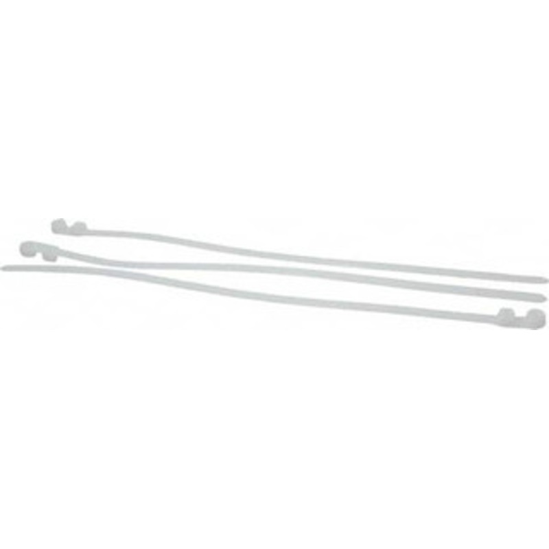 Thomas & Betts 14.2 Long Natural (Color) Nylon Standard Cable Tie 120 Lb Tensile Strength, 1.91mm Thick, 4 Max Bundle Diam L-14-120MH-9-C - 73125361
