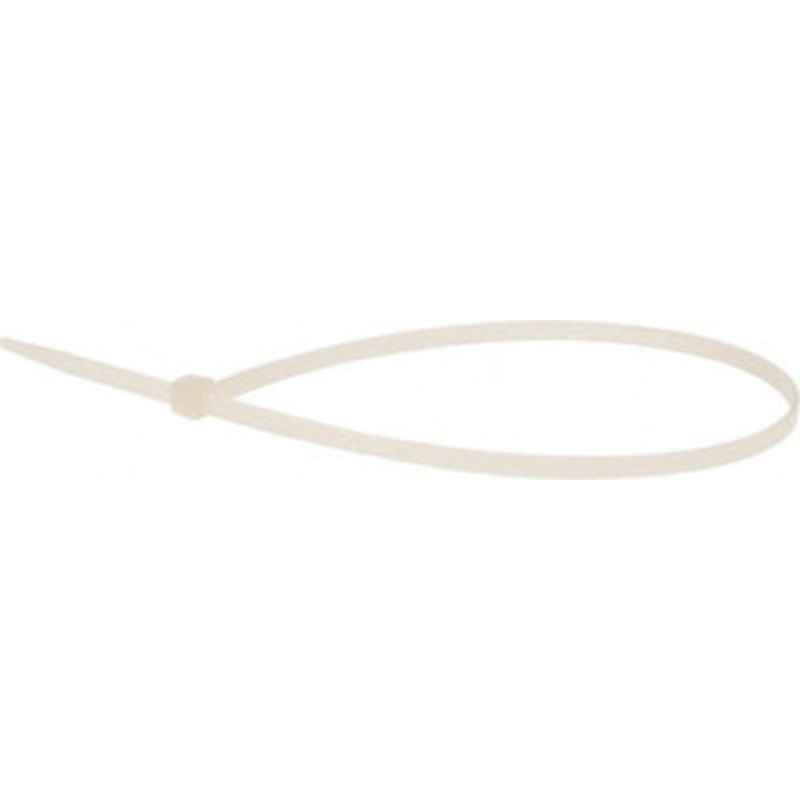 Value Collection 14.6 Long Natural (Color) Nylon Standard Cable Tie 50 Lb Tensile Strength, 106mm Max Bundle Diam TSL-370-S-YT-M - 68951623