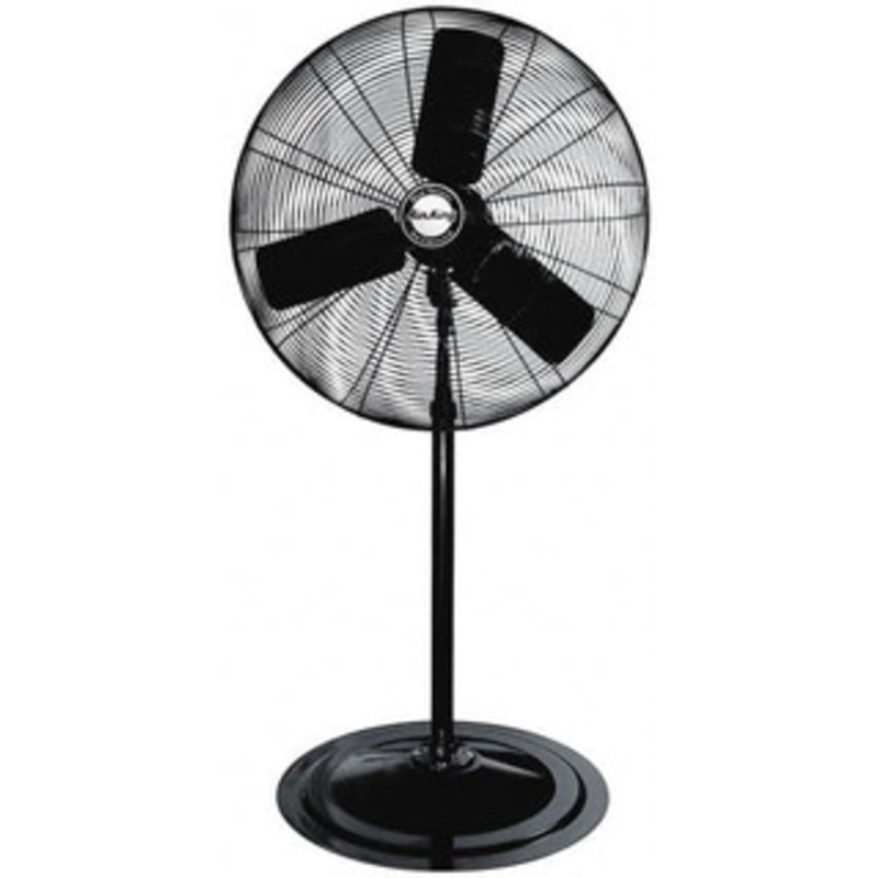 Air King 30 Blade, 1/4 hp, 7,400 Max CFM, Single Phase Oscillating Pedestal Fan 2.04 Amps, 120 Volts, 3 Speed 9135G - 40738080