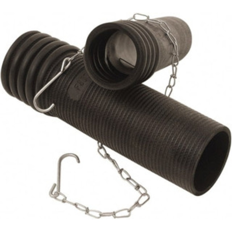 Hi-Tech Duravent 2 ID Custom EPDM Tailpipe Adapter 15 Long 065100000002 - 01578103