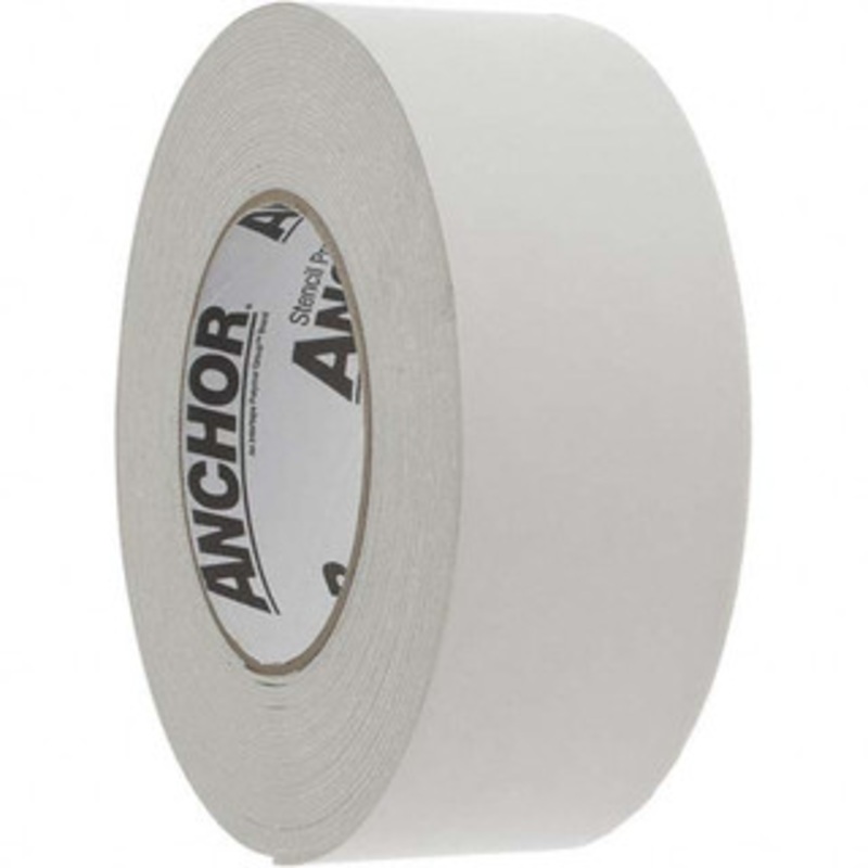 Intertape 2 Wide x 10 m x 45 mil Tan/Natural Crepe Paper Masking Tape Acrylic Adhesive, 6 Lb/In Tensile Strength 82835 - 60393790