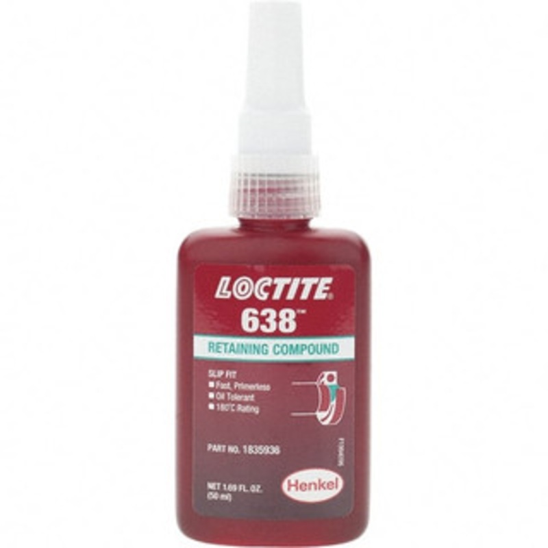 Loctite 50 mL, Green, High Strength Retaining Compound Series 638 1835936 - 99385312