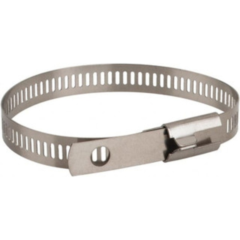 Thomas & Betts 6 Long Black Stainless Steel Standard Cable Tie 250 Lb Tensile Strength, 0.25mm Thick, 48mm Max Bundle Diam TYS6-280 - 54060355