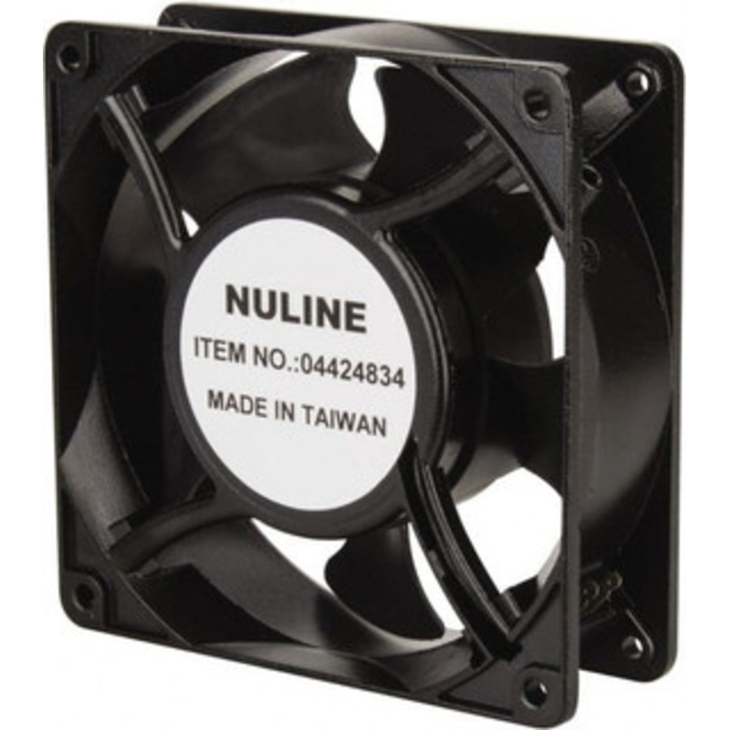 Value Collection 230 Volts, AC, 105 CFM, Square Tube Axial Fan 0.12 Amp Rating, 2,600 to 3,100 RPM, 4.7 High x 4.7 Wide x 1-1/2 Deep SO2145-26 - 04424834