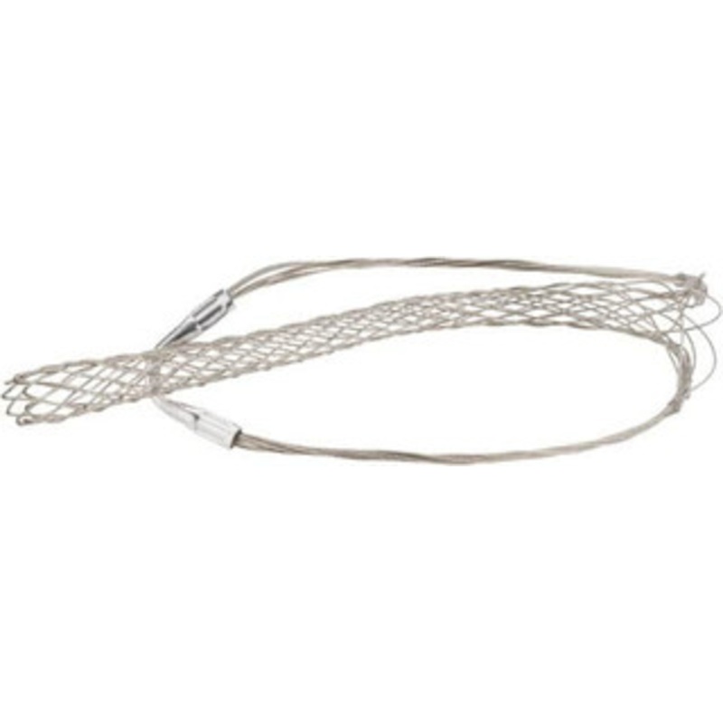 Woodhead - Molex 1-3/4 to 1.99 Inch Cable Diameter, Tinned Bronze, Single Loop Support Grip 34 Inch Long, 2,640 Lb. Breaking Strength, 20 Inch Mesh Length 35036 - 70498365