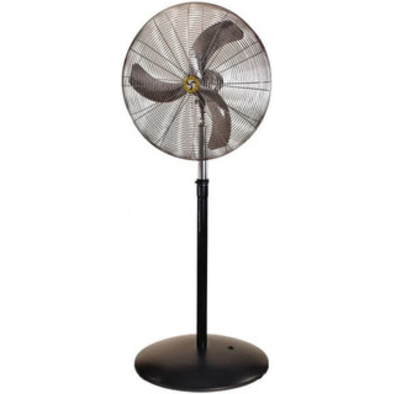 Airmaster Fan 24 Blade, 5,387 Max CFM, Single Phase Oscillating Pedestal Fan 2.5 Amps, 115 Volts, 3 Speed 20885 - 76930684