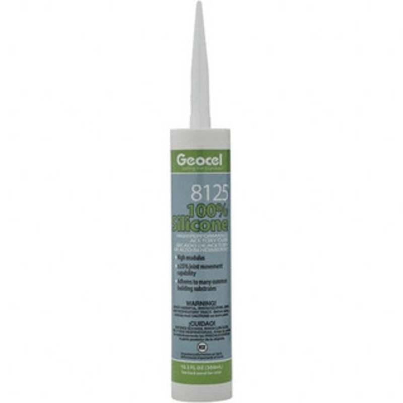 Geocel 10.3 oz Tube Clear Silicone Cure Sealant Outdoor GC68111 - 69545580