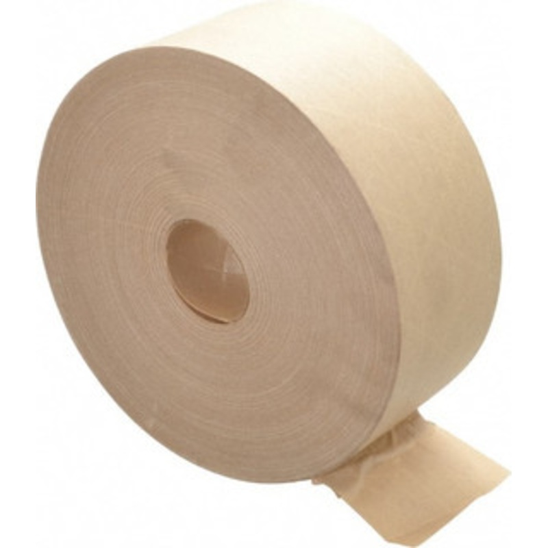 Intertape 2-3/4 x 500 ft. Natural (Color) Water Activated Adhesive Sealing Tape Paper Backing, 6.1 mil Thick, Series KR500 K73010 - 62590179
