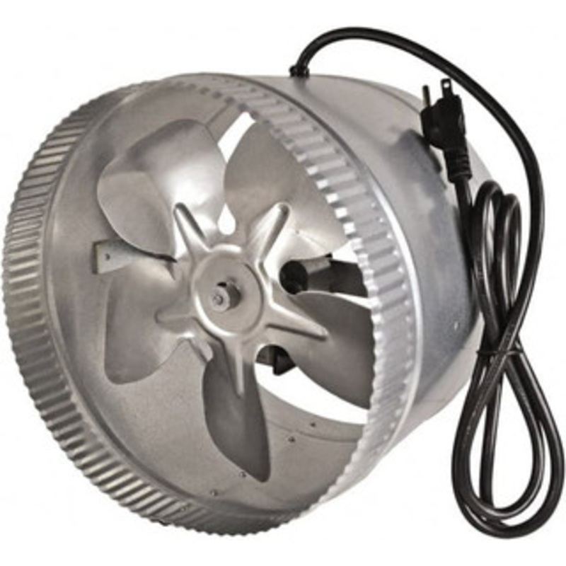 Suncourt 10 Diam, 1.5 Amp, 120 Volt Duct Fan 300 CFM, Single Speed DB210C - 37865052