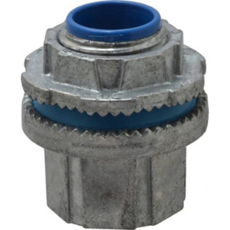 Thomas & Betts 1/2 Trade Rigid/Intermediate (IMC) Conduit Hub Zinc, Partially Insulated, Threaded Connection H050-TB - 54062005