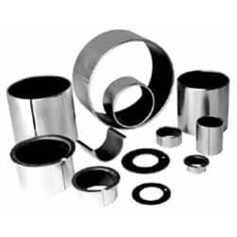 TriStar Plastics 7/16 Inside x 17/32 Outside Diam, Steel/PTFE Sleeve Bearing 3/4 OAL TSI07PT12Z - 75368639