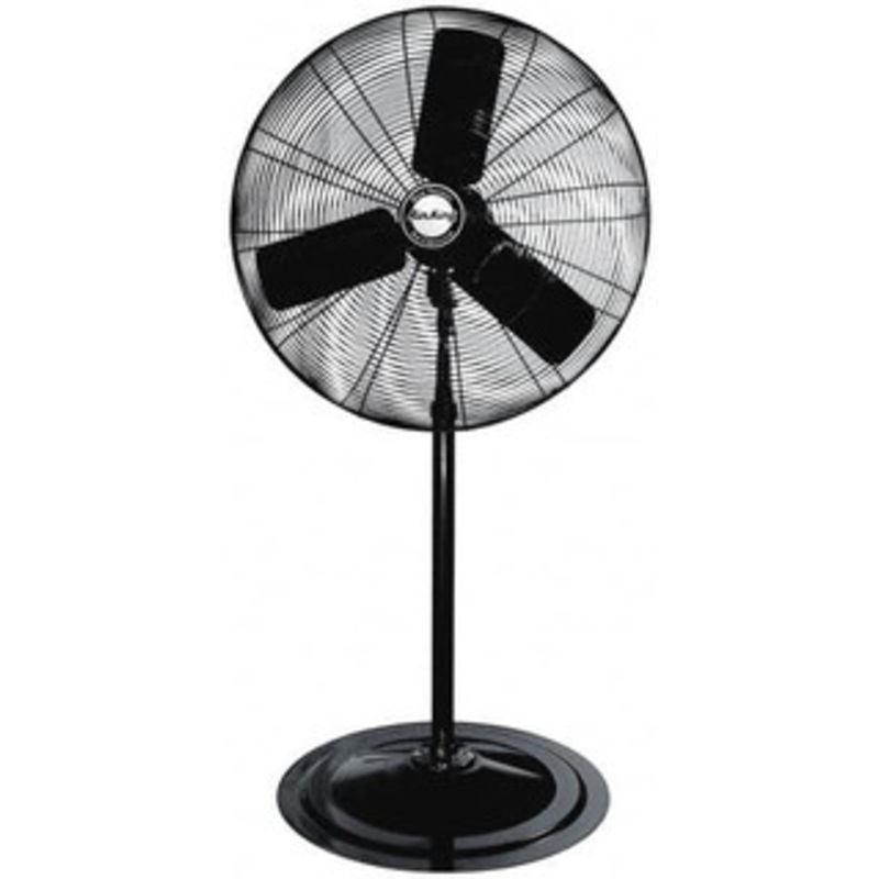 Air King 30 Blade, 1/4 hp, 7,400 Max CFM, Single Phase Non-Oscillating Pedestal Fan 2.04 Amps, 120 Volts, 3 Speed 9130G - 40738072