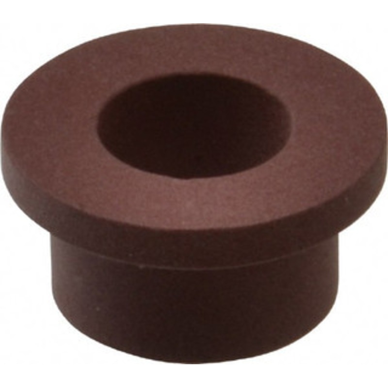 Bunting Bearings 1/2 Inside x 3/4 Outside Diam, PTFE Sleeve Bearing 1 Flange Outside Diam, 1/8 Flange Thickness, 1/2 OAL BJ4F081204 - 35400837