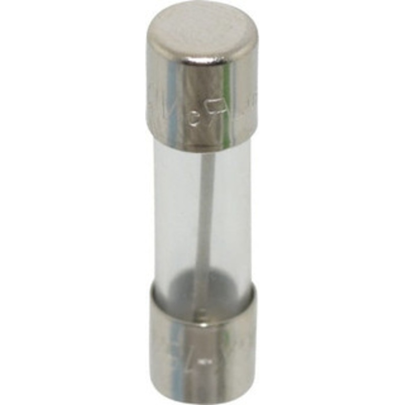 Bussmann 250 VAC, 32 VDC, 15 Amp, Fast-Acting Miniature Glass Fuse 25.4mm OAL, 1/4 Diam AGX-15 - 71922926